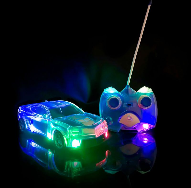 Comprar Carro Deportivo Luces Mustang Control en Electroshopy - Ángulo 2